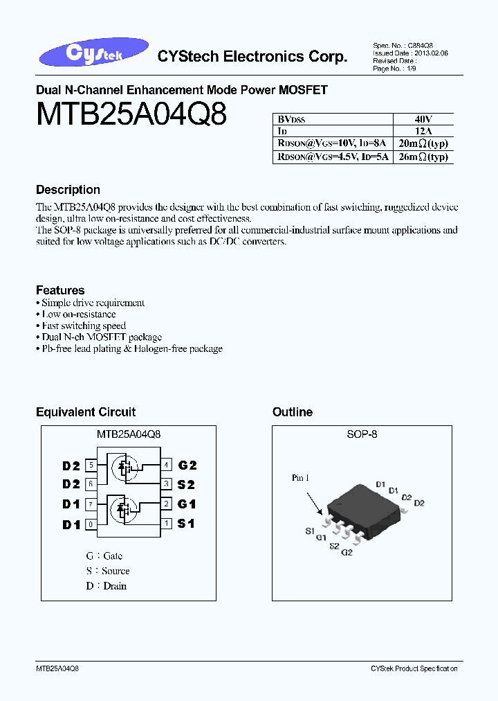 MTB25A04Q8_7511285.PDF Datasheet