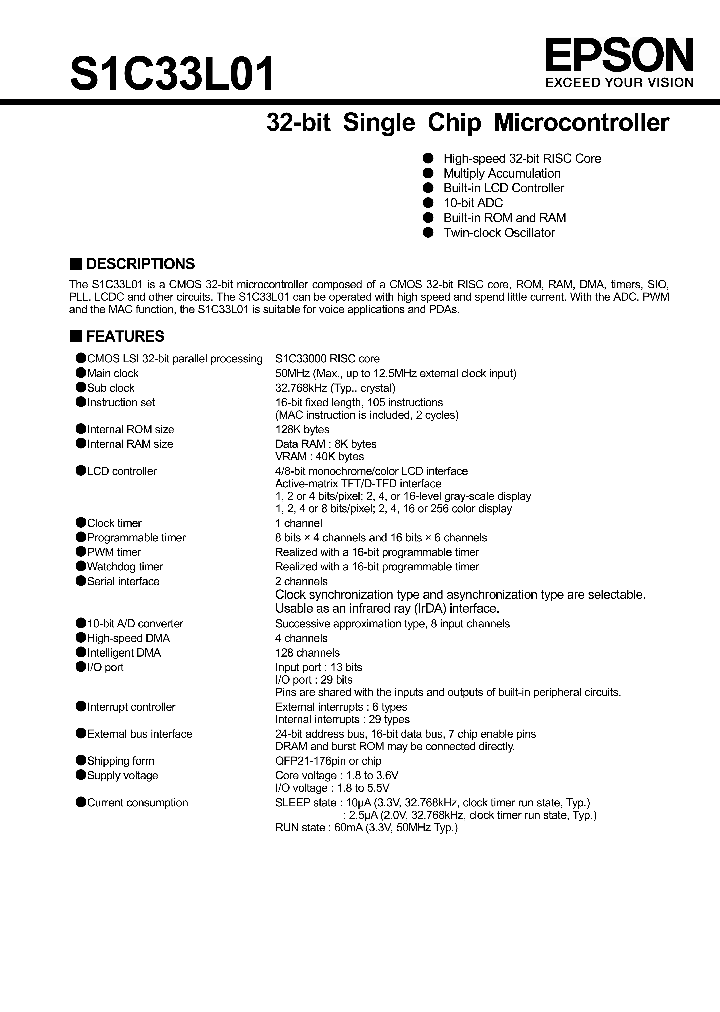 S1C33L01_7533044.PDF Datasheet