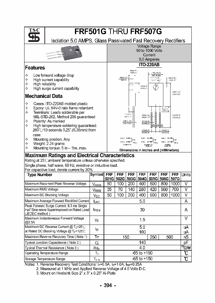 FRF504G_7716172.PDF Datasheet