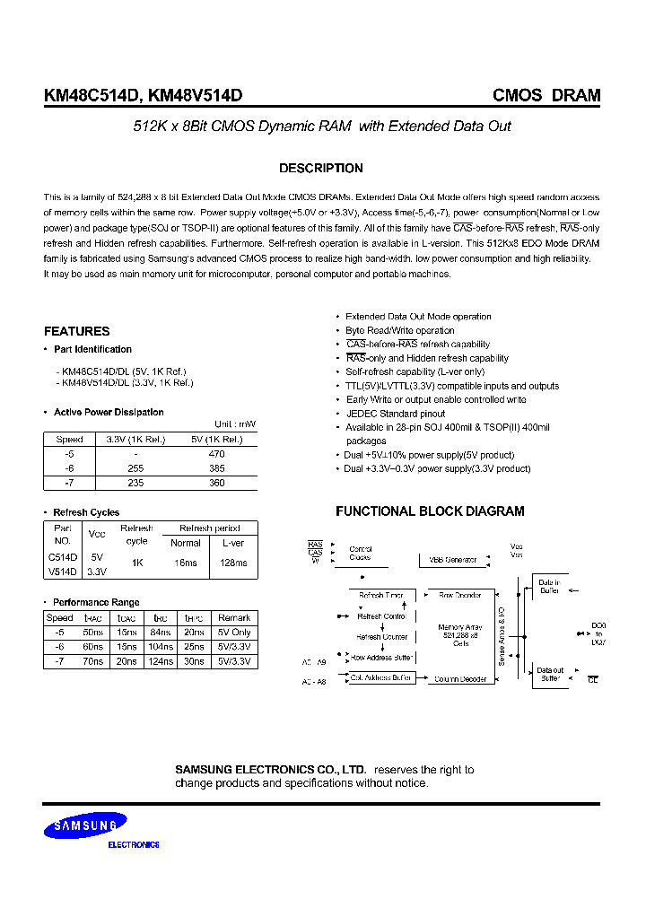 KM48C514DT-6_7794697.PDF Datasheet