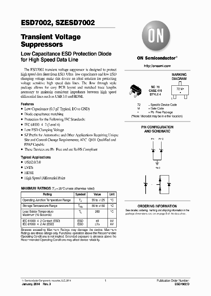 ESD7002_7919730.PDF Datasheet