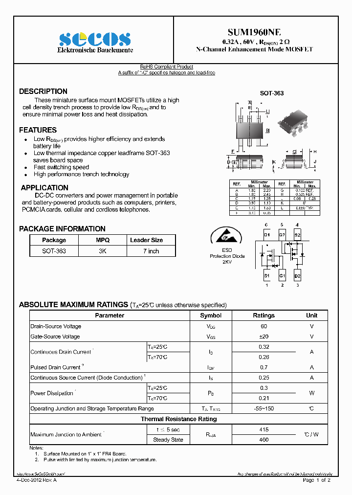 SUM1960NE_7935213.PDF Datasheet