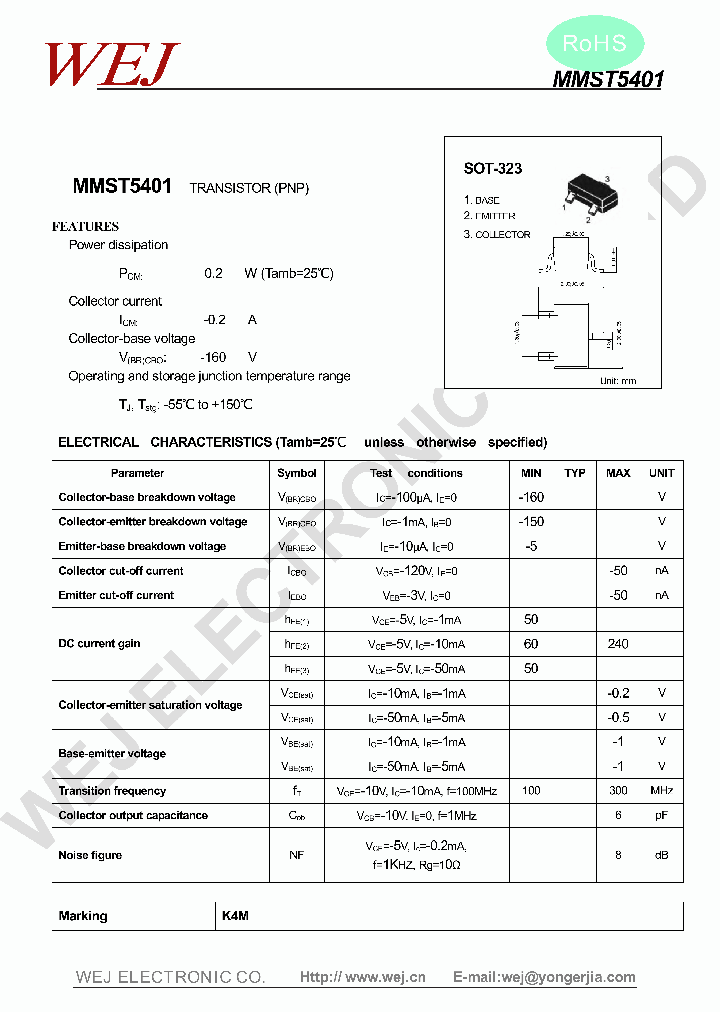 MMST5401_8004955.PDF Datasheet