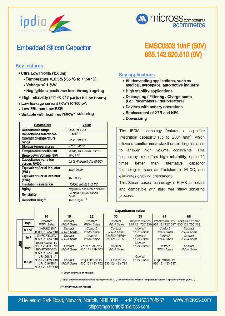 EMSC0303-10NF-50V_8041157.PDF Datasheet
