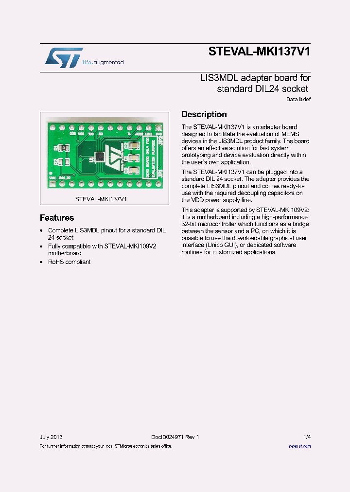 STEVAL-MKI137V1_8170690.PDF Datasheet