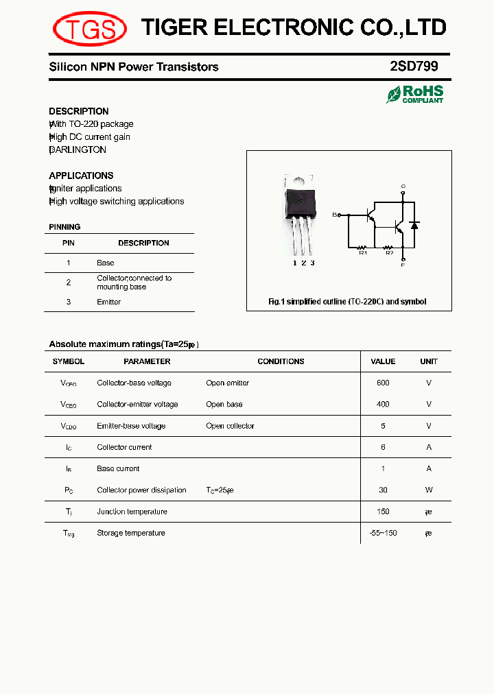 2SD799_8222384.PDF Datasheet