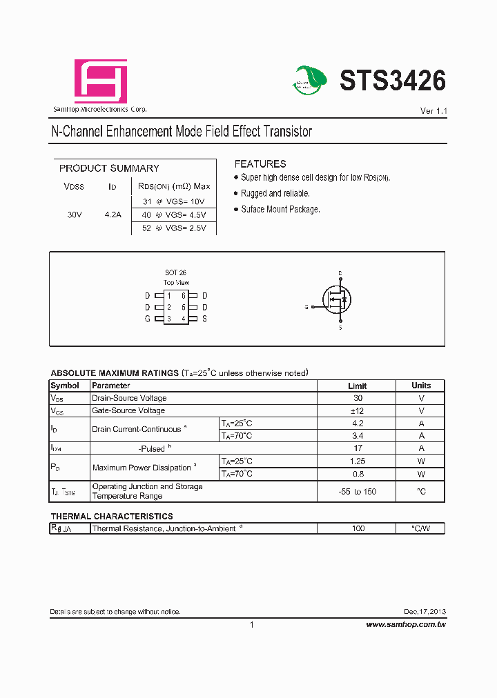 STS3426_7864165.PDF Datasheet