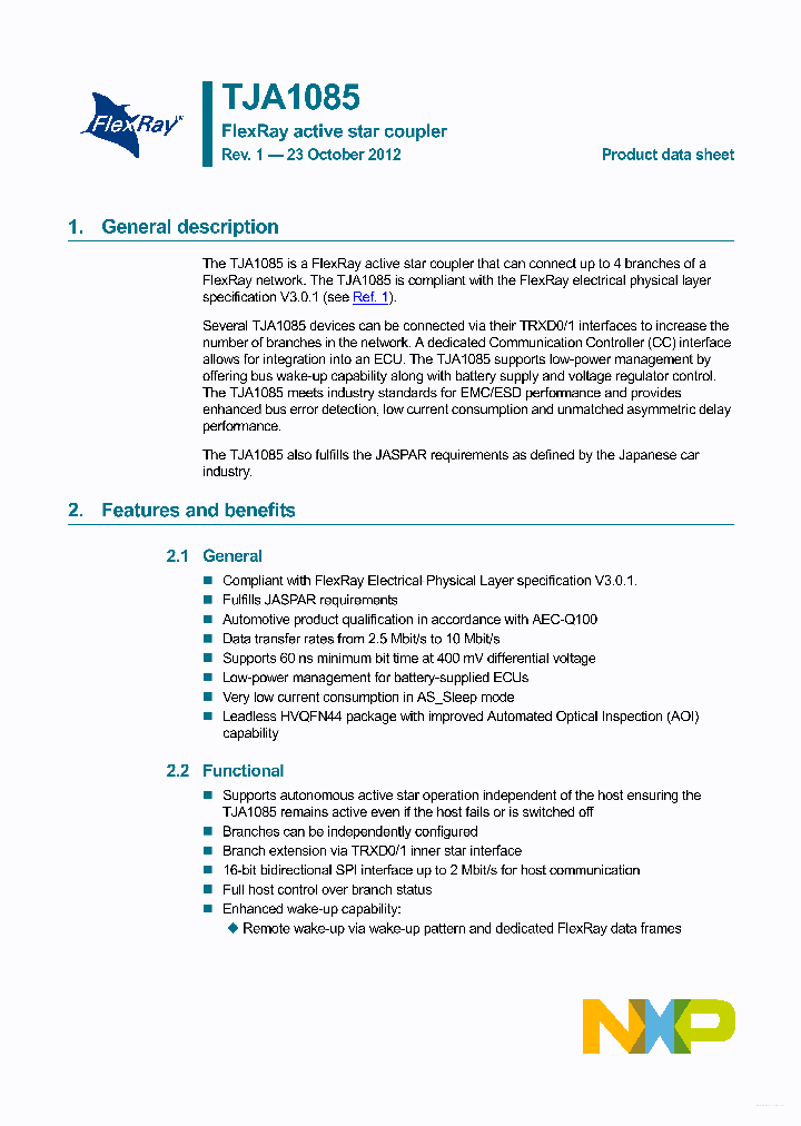 TJA1085_7864976.PDF Datasheet