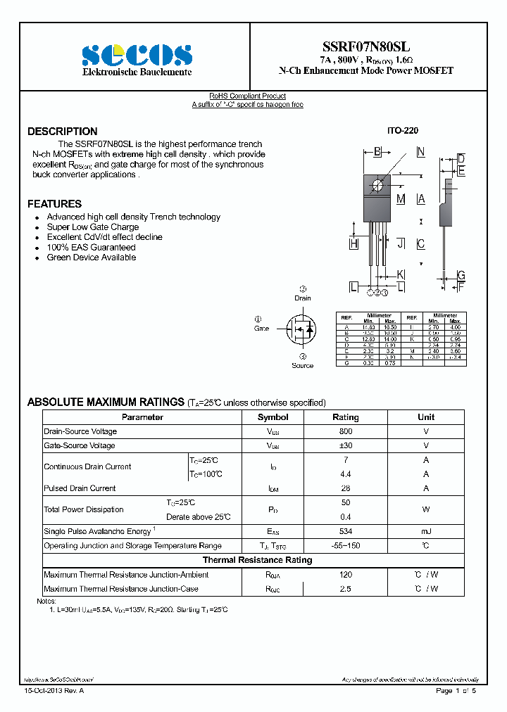 SSRF07N80SL_7878496.PDF Datasheet