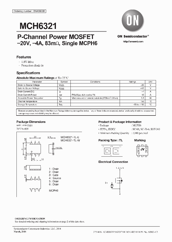 MCH6321_8285551.PDF Datasheet