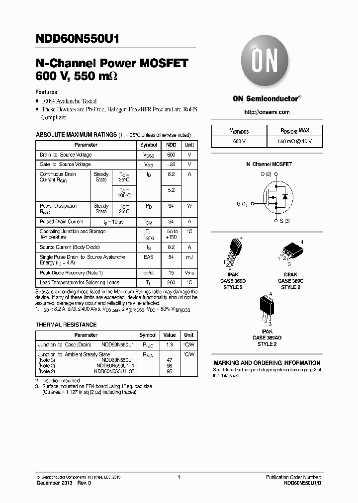 NDD60N550U1_8330079.PDF Datasheet