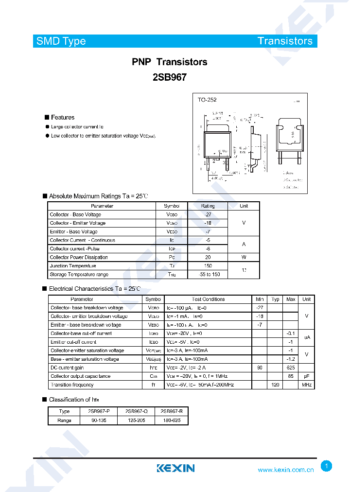 2SB967-Q_8372744.PDF Datasheet