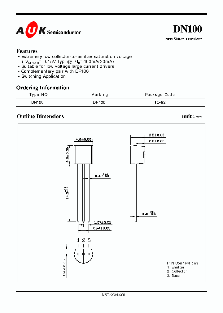 DN100_8503505.PDF Datasheet