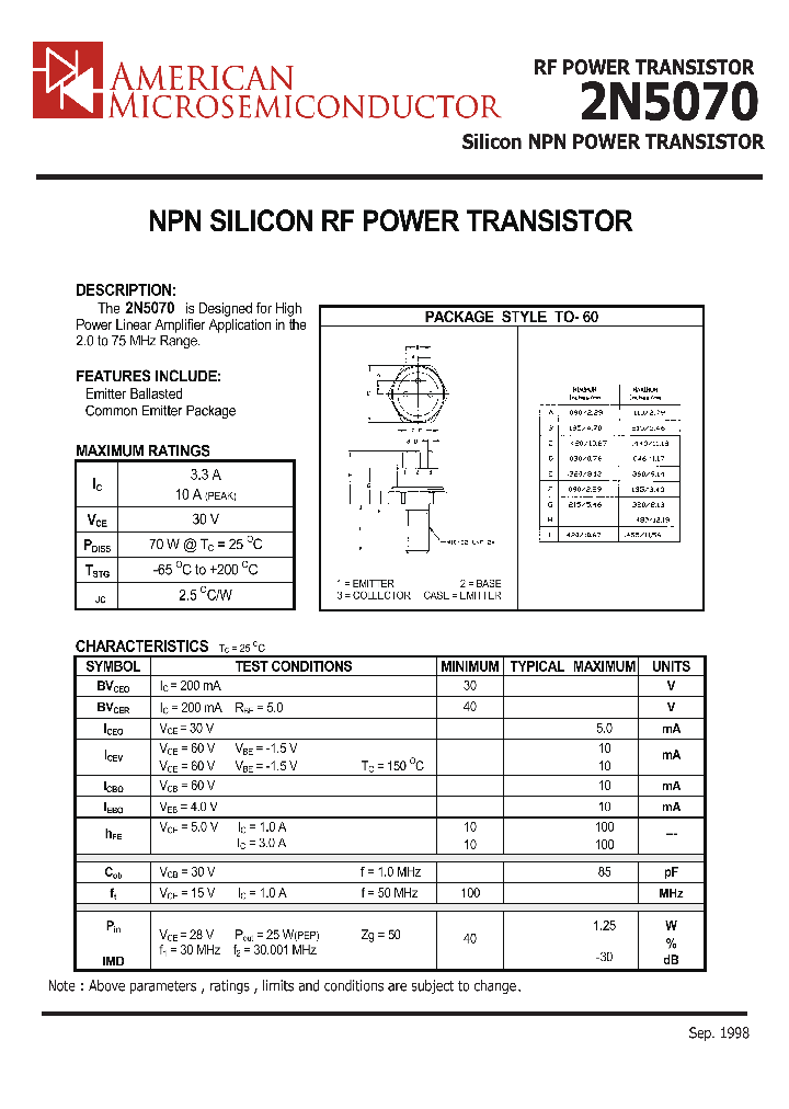 2N5070_8546260.PDF Datasheet