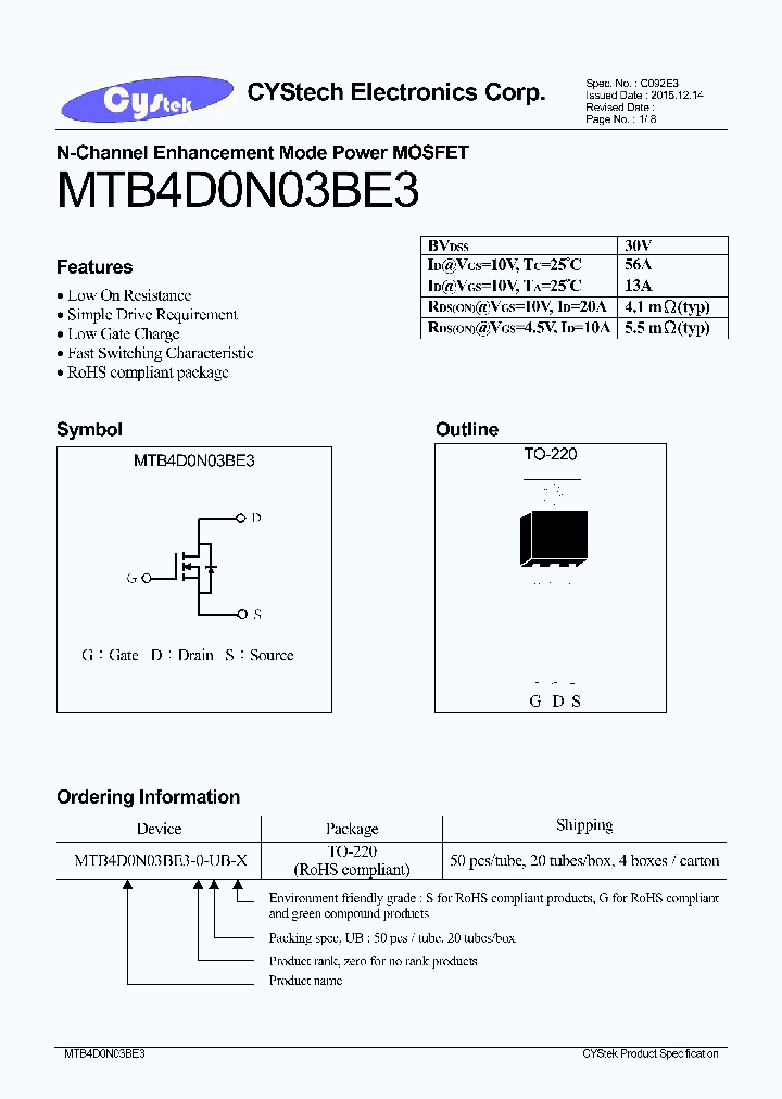 MTB4D0N03BE3-0-UB-X_8622016.PDF Datasheet