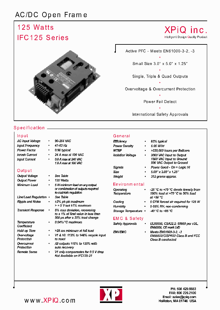 IFC125-40-1_8625509.PDF Datasheet