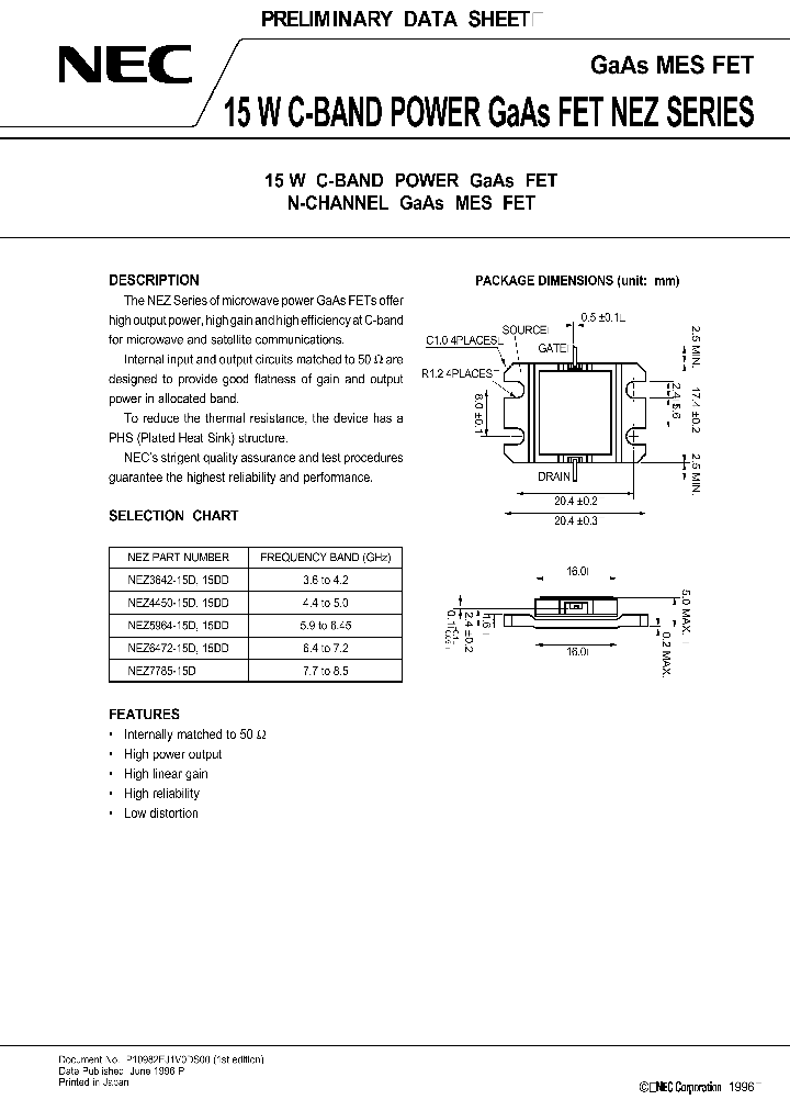 NEZ6472-3_8822603.PDF Datasheet