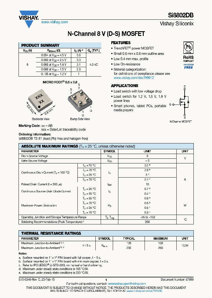 SI8802DB_8840184.PDF Datasheet