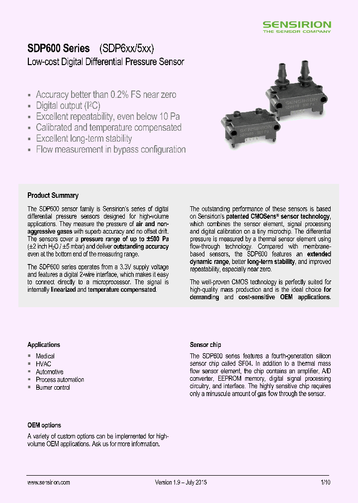 SDP610-500PA_8838386.PDF Datasheet