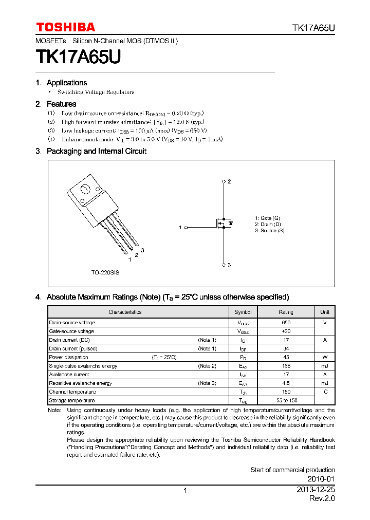 TK17A65U_8844319.PDF Datasheet