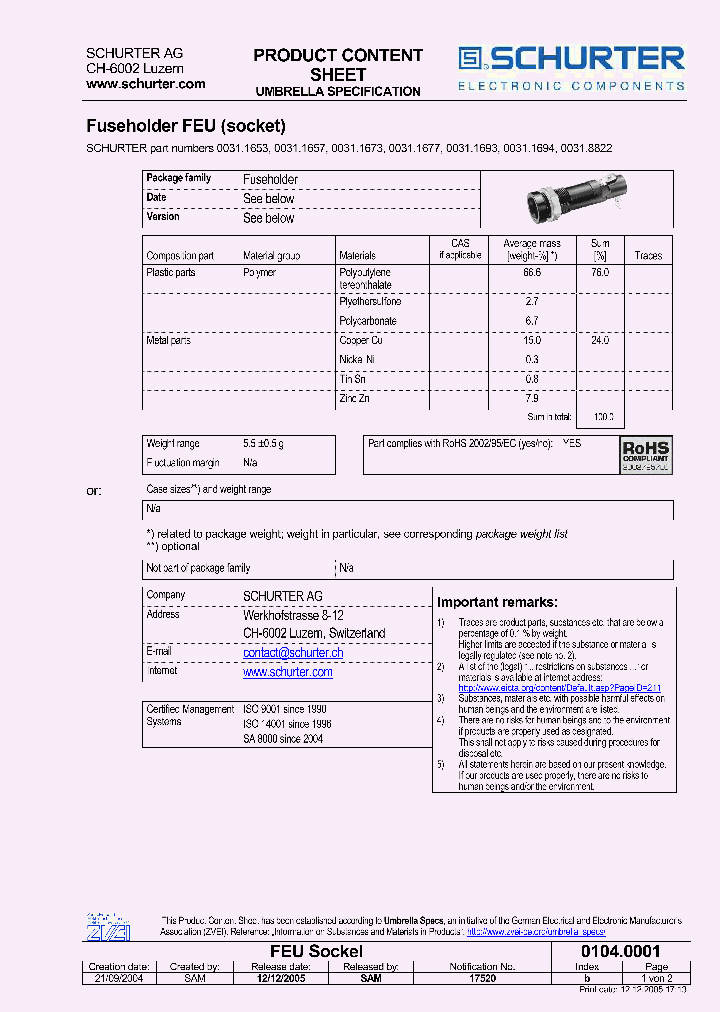 FUE_8848404.PDF Datasheet