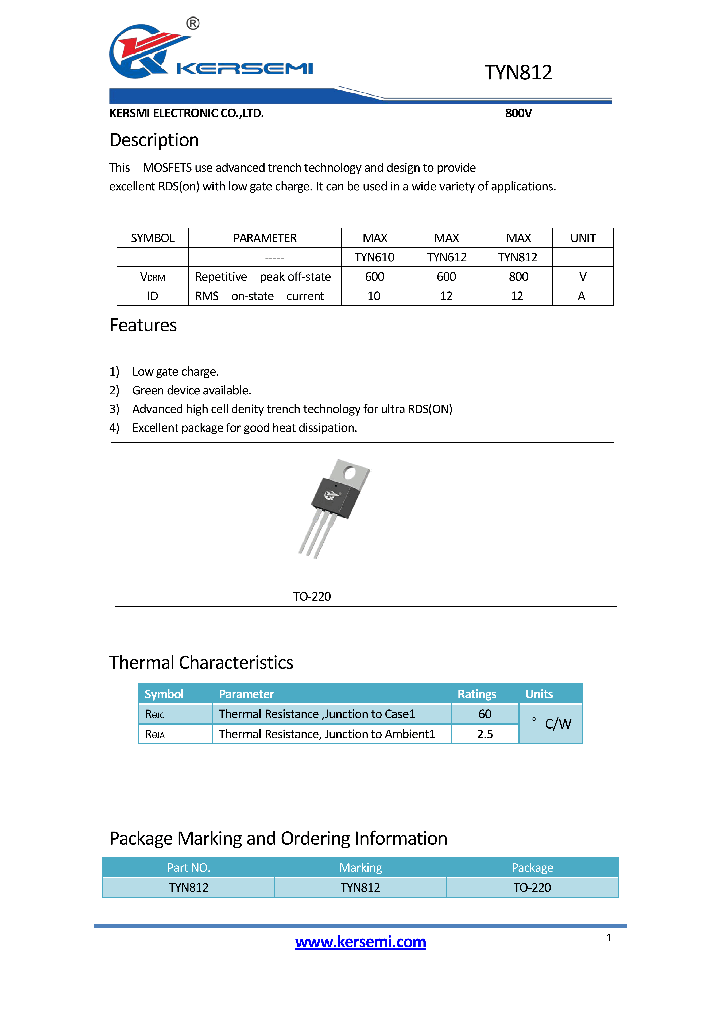 TYN812_8877086.PDF Datasheet