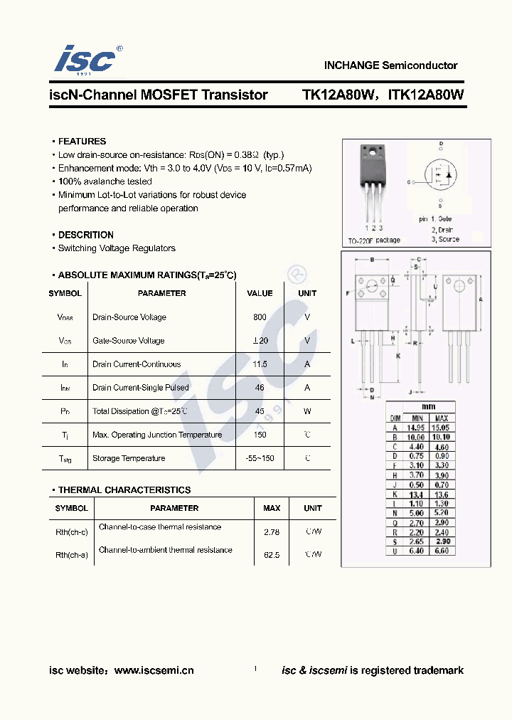 ITK12A80W_8893966.PDF Datasheet