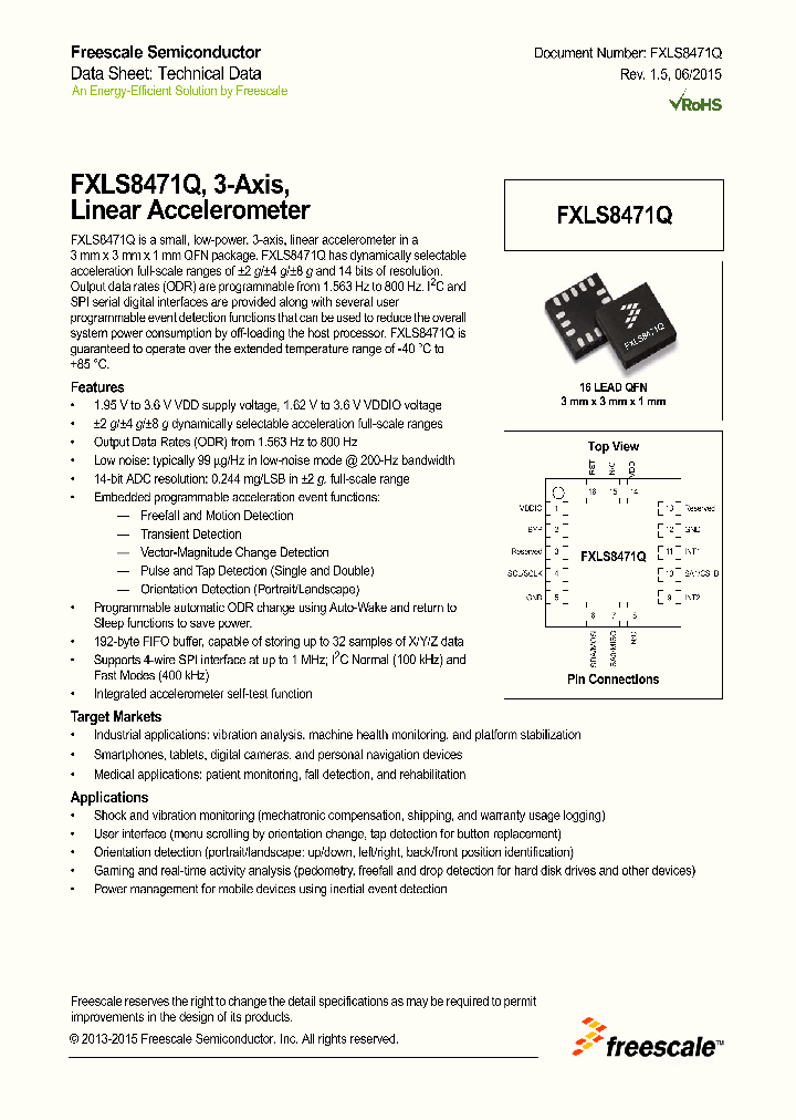 FXLS8471Q_8900485.PDF Datasheet