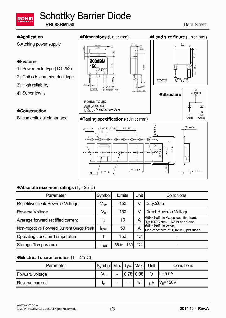 RB088BM150_8916938.PDF Datasheet