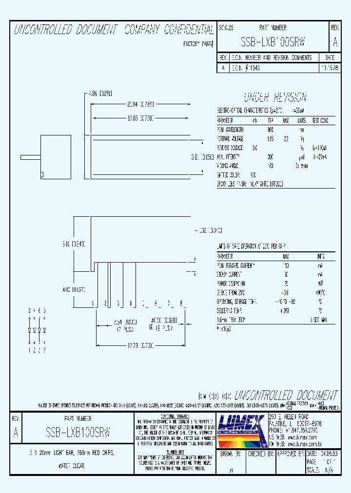 SSB-LXB100SRW_8937177.PDF Datasheet