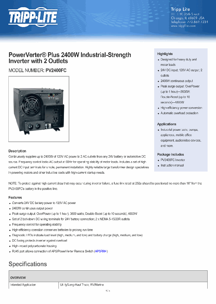 PV2400FC_8946601.PDF Datasheet