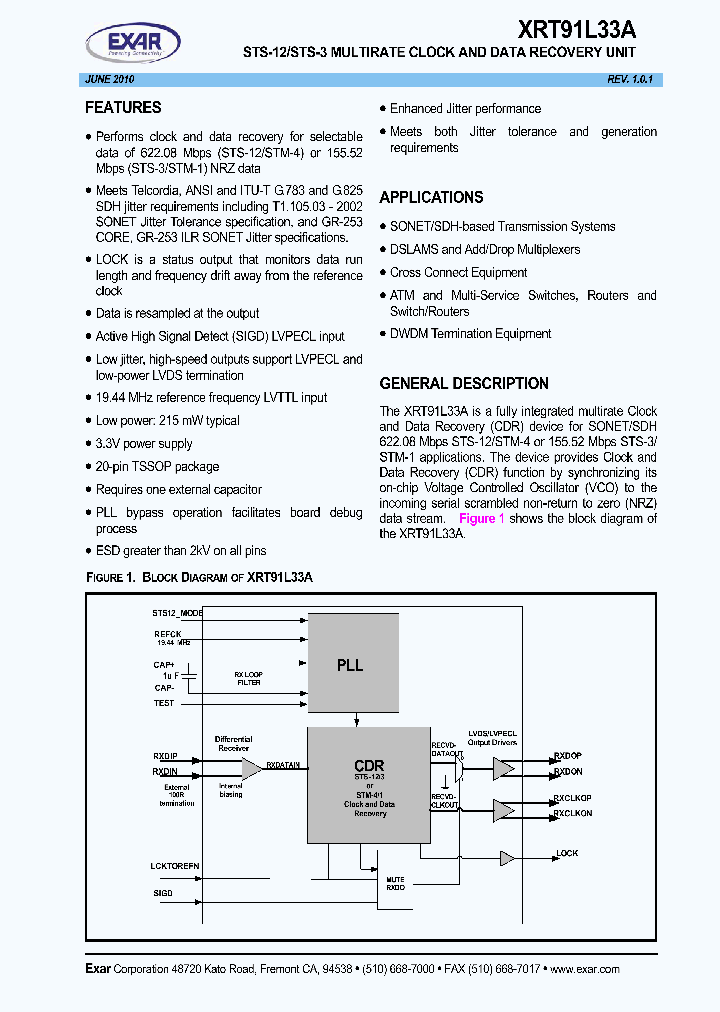 XRT91L33A_8982093.PDF Datasheet