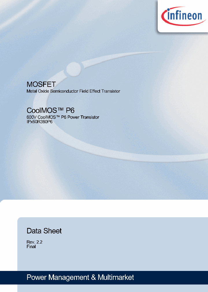 IPD60R380P6_8986647.PDF Datasheet