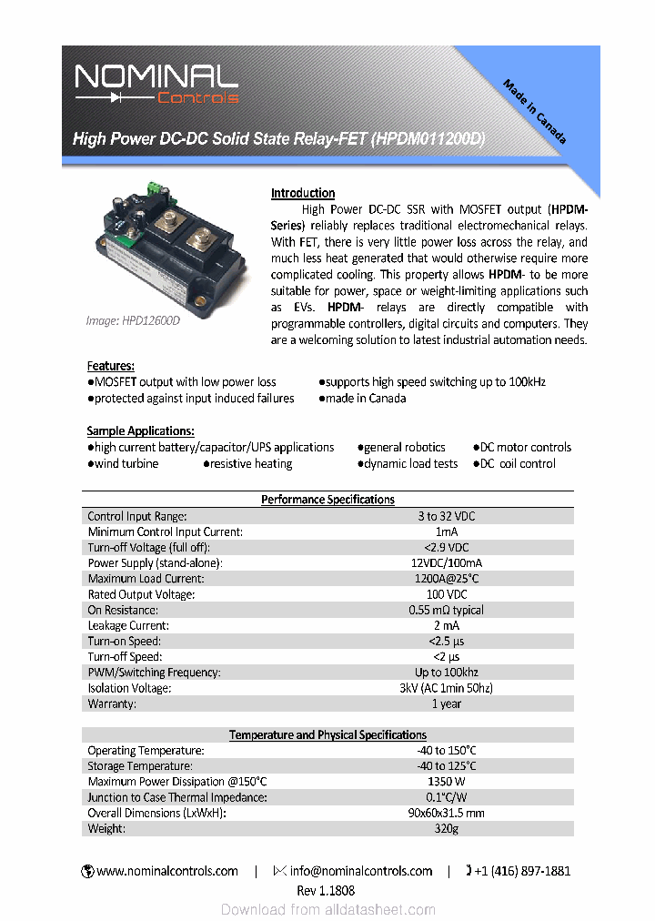 HPD17-1200-D_9024692.PDF Datasheet