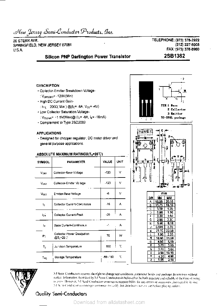 2SB1382_9042753.PDF Datasheet