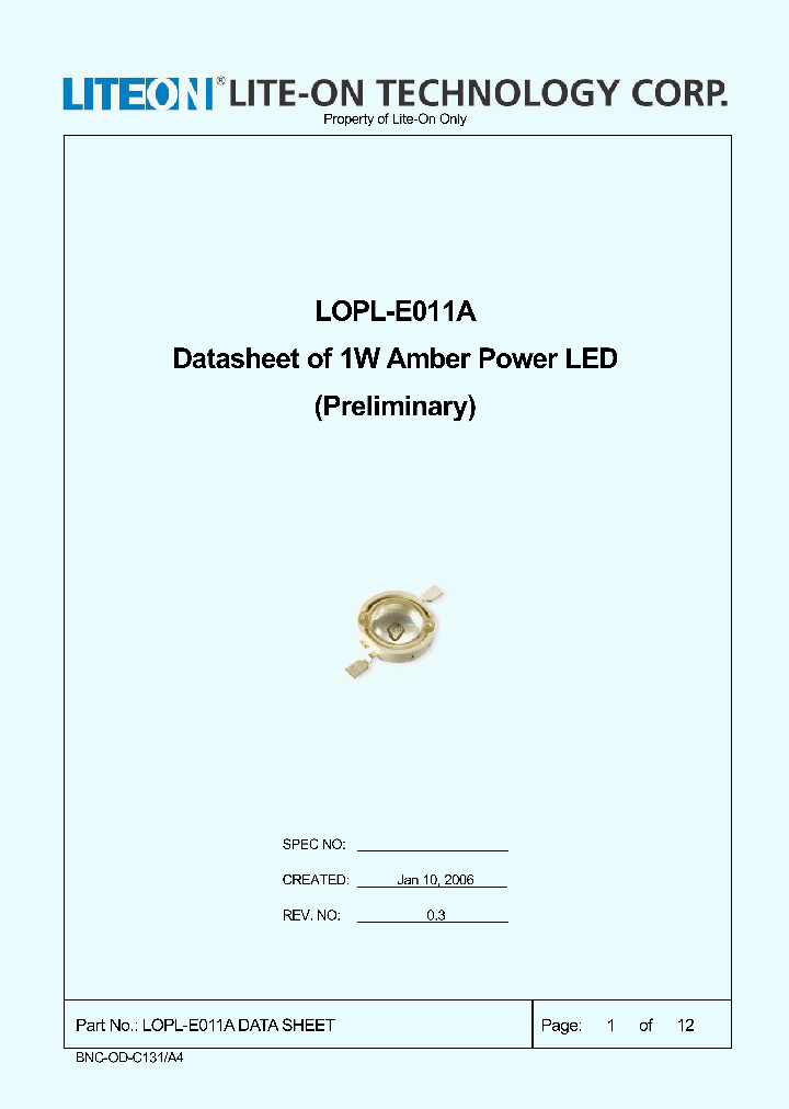 LOPL-E011A_9060531.PDF Datasheet