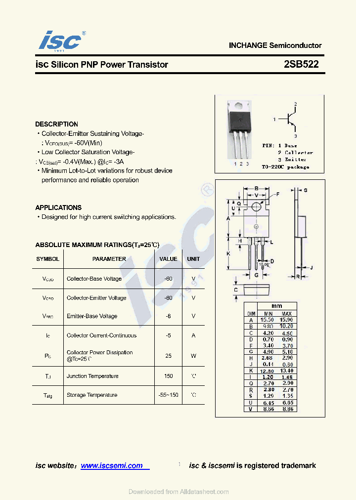 2SB522_9062794.PDF Datasheet