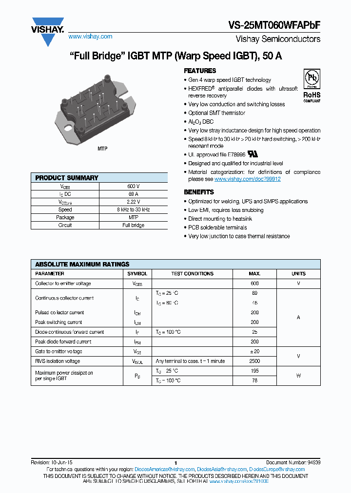 VS-25MT060WFAPBF_9065955.PDF Datasheet