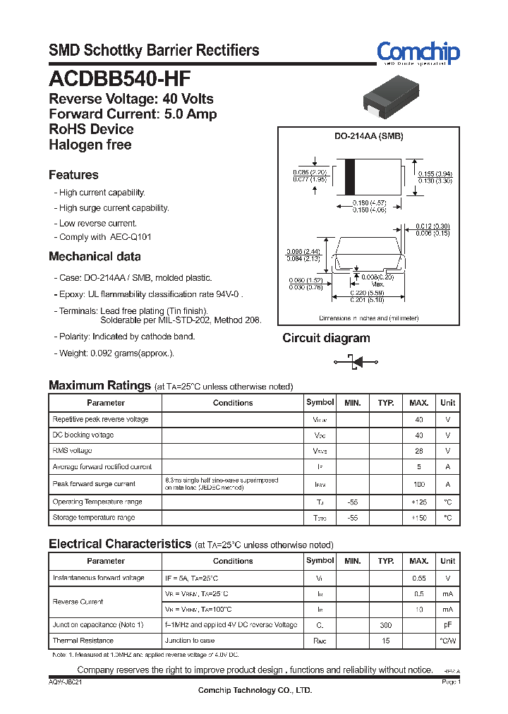 ACDBB540-HF_9109513.PDF Datasheet